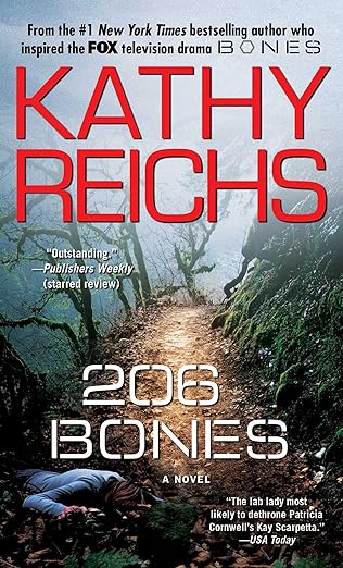 206 Bones (paperback) by Kathy Reichs