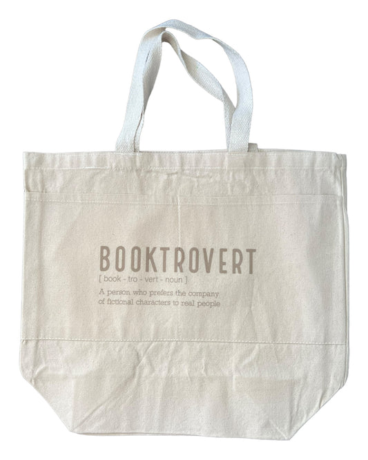 Booktrovert Cotton Tote