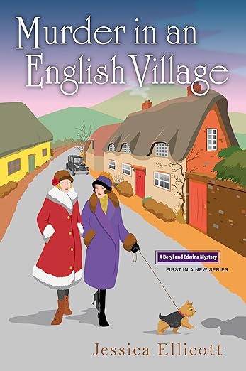 Murder in an English Village (paperback) by Jessica Ellicot